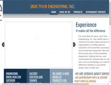 Tablet Screenshot of jacktylerengineering.com